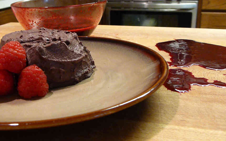 Don't cry over spilled ... pig's blood? (Chocolate Blood Pudding)