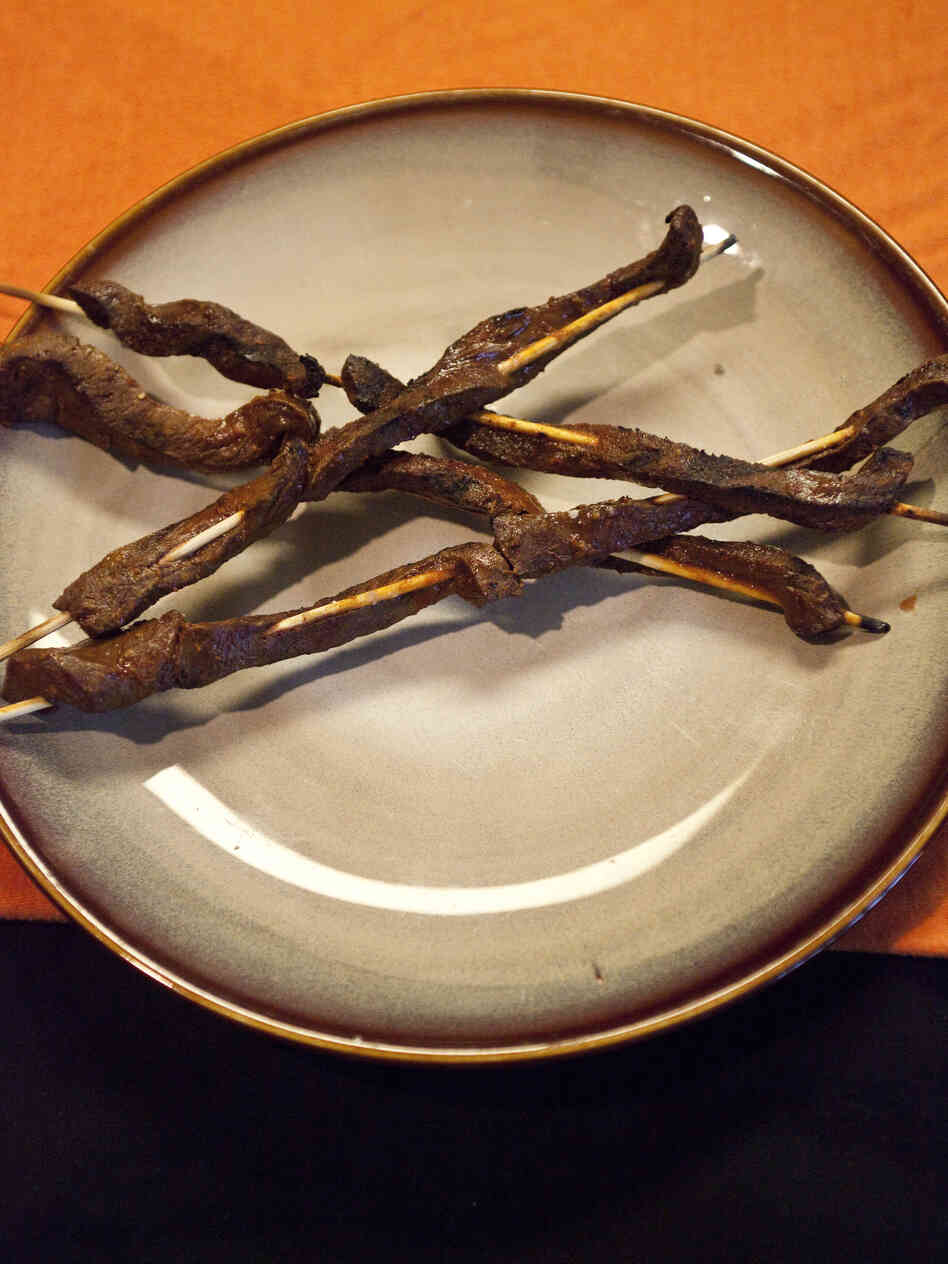 Anticuchos (Beef Heart On Skewers)