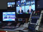 A control room at television station WDBJ 7 in Roanoke, Va., one of the many swing state markets being inundated with campaign ads. A control room at television station WDBJ 7 in Roanoke, Va., one of the many swing state markets being inundated with campaign ads.