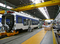 Train cars are built at the CAF factory in Beasain, Spain. One of the Basque region's most successful companies, CAF, makes trains for Amtrak, the Washington, D.C., metro system and light rails in Sacramento, Pittsburgh and Houston.