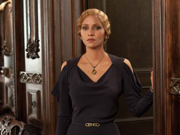 Halle Berry's characters in Cloud Atlas crisscross time and space. The actress plays six roles, including German intellectual Jocasta Ayrs (above) and an Asian man.