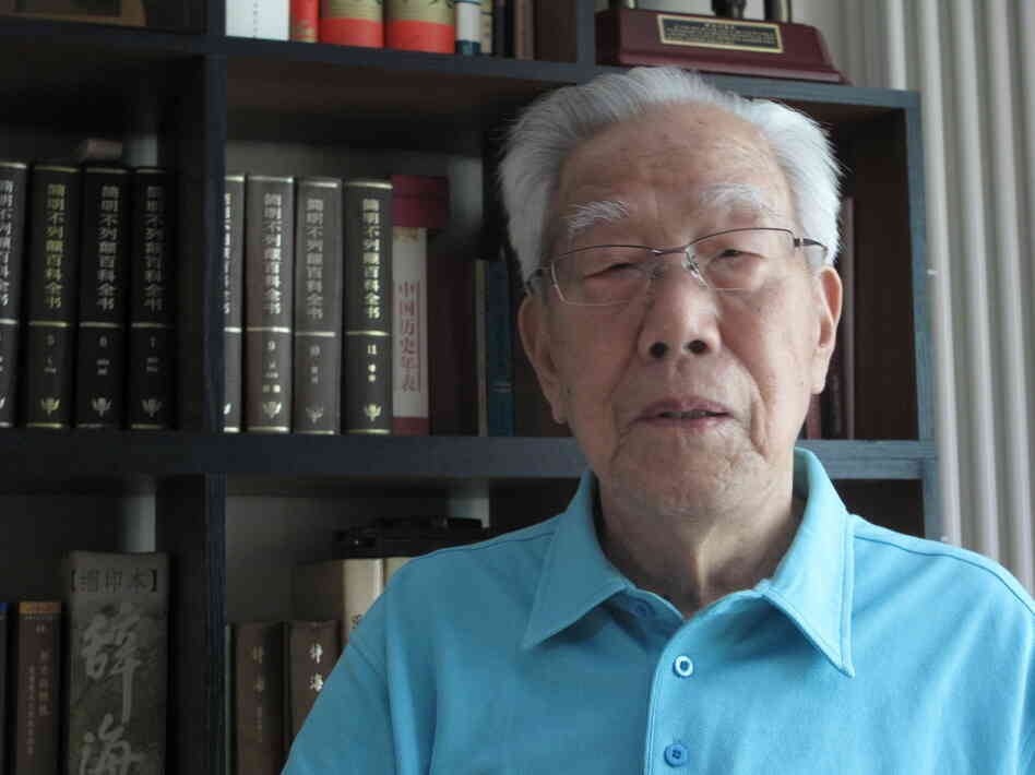 He Fang, 90, is a former revolutionary who wonders where the Communist Party went wrong. "Our purpose was to achieve freedom and democracy," he says. "But now there is neither freedom nor democracy."