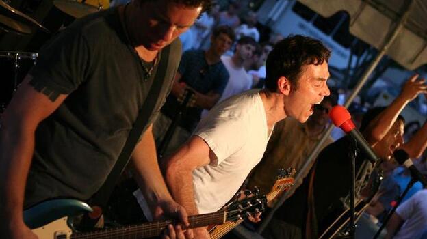 Five Eight giving yet another one of its many memorable live performances. (Courtesy of the artist)