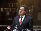 Indiana Republican Senate candidate Richard Mourdock holds a news conference Wednesday in Indianapolis to address his comments about rape and abortion. Indiana Republican Senate candidate Richard Mourdock holds a news conference Wednesday in Indianapolis to address his comments about rape and abortion.