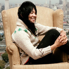 Thao Nguyen of Thao And The Get Down Stay Down. Thao Nguyen of Thao And The Get Down Stay Down.