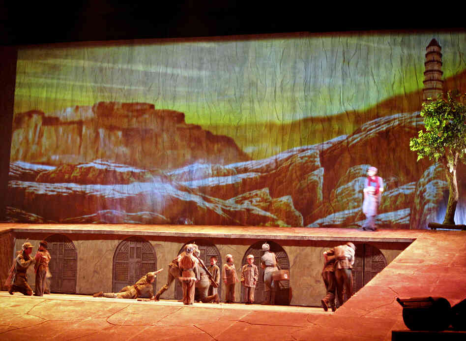 A new attraction at Yan'an is a blockbuster stage show called "Nursery School of the Red Capital." It tells the story of an orphanage the Communist Party set up in Yan'an, and it cost $5.5 million to produce.