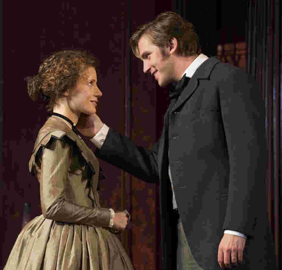 Dan Stevens — Matthew Crawley on the hit TV show Downton Abbey — plays Morris Townsend, Sloper's passionate but penniless suitor.