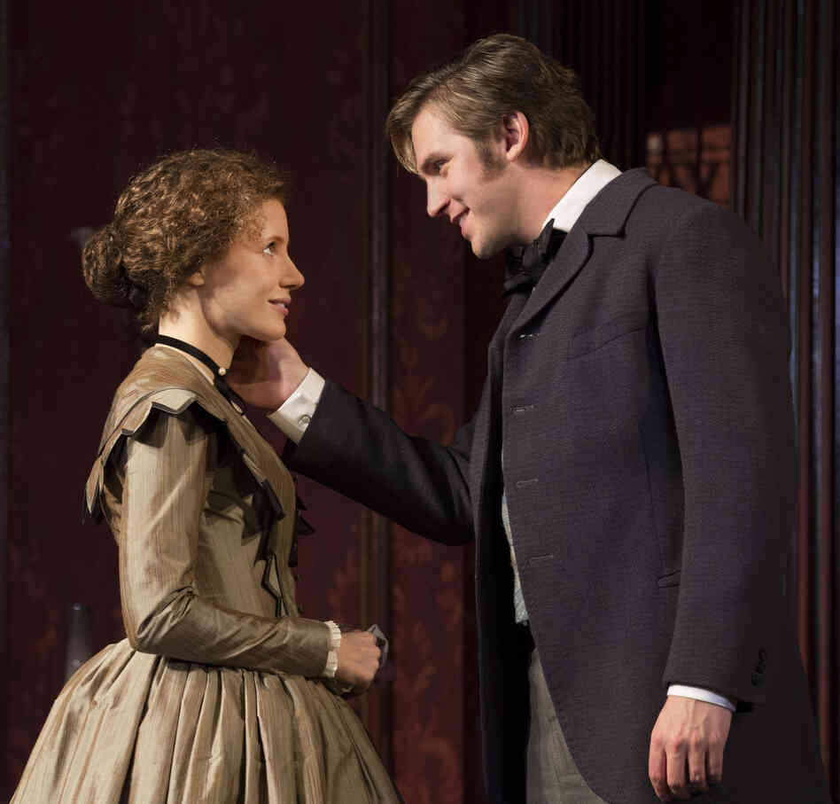 Dan Stevens — Matthew Crawley on the hit TV show Downton Abbey — plays Morris Townsend, Sloper's passionate but penniless suitor.