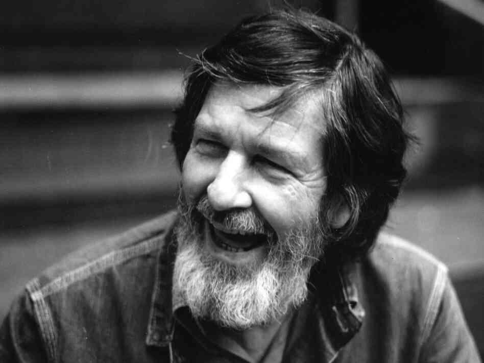 Composer John Cage was born in 1912 and died in 1992. He's show above in May 1972.