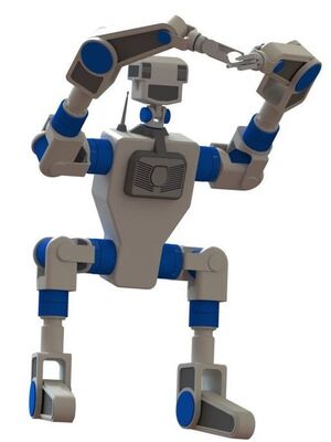 An unnamed robot that the Carnegie Mellon National Robotics Engineering Center plans to build for the DARPA Robotics Challenge. An unnamed robot that the Carnegie Mellon National Robotics Engineering Center plans to build for the DARPA Robotics Challenge.