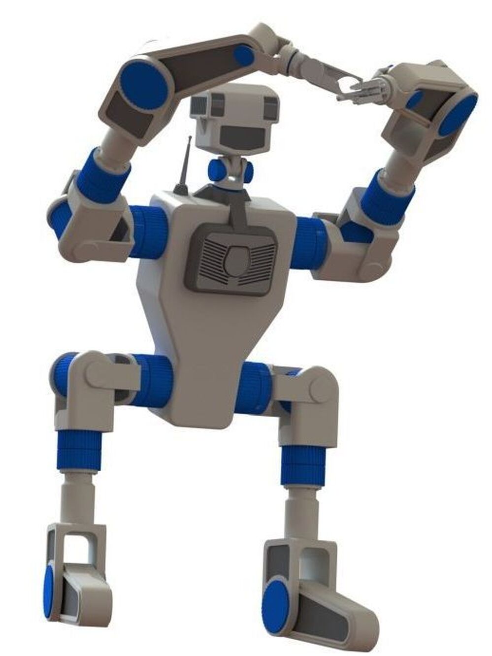 An unnamed robot that the Carnegie Mellon National Robotics Engineering Center plans to build for the DARPA Robotics Challenge.