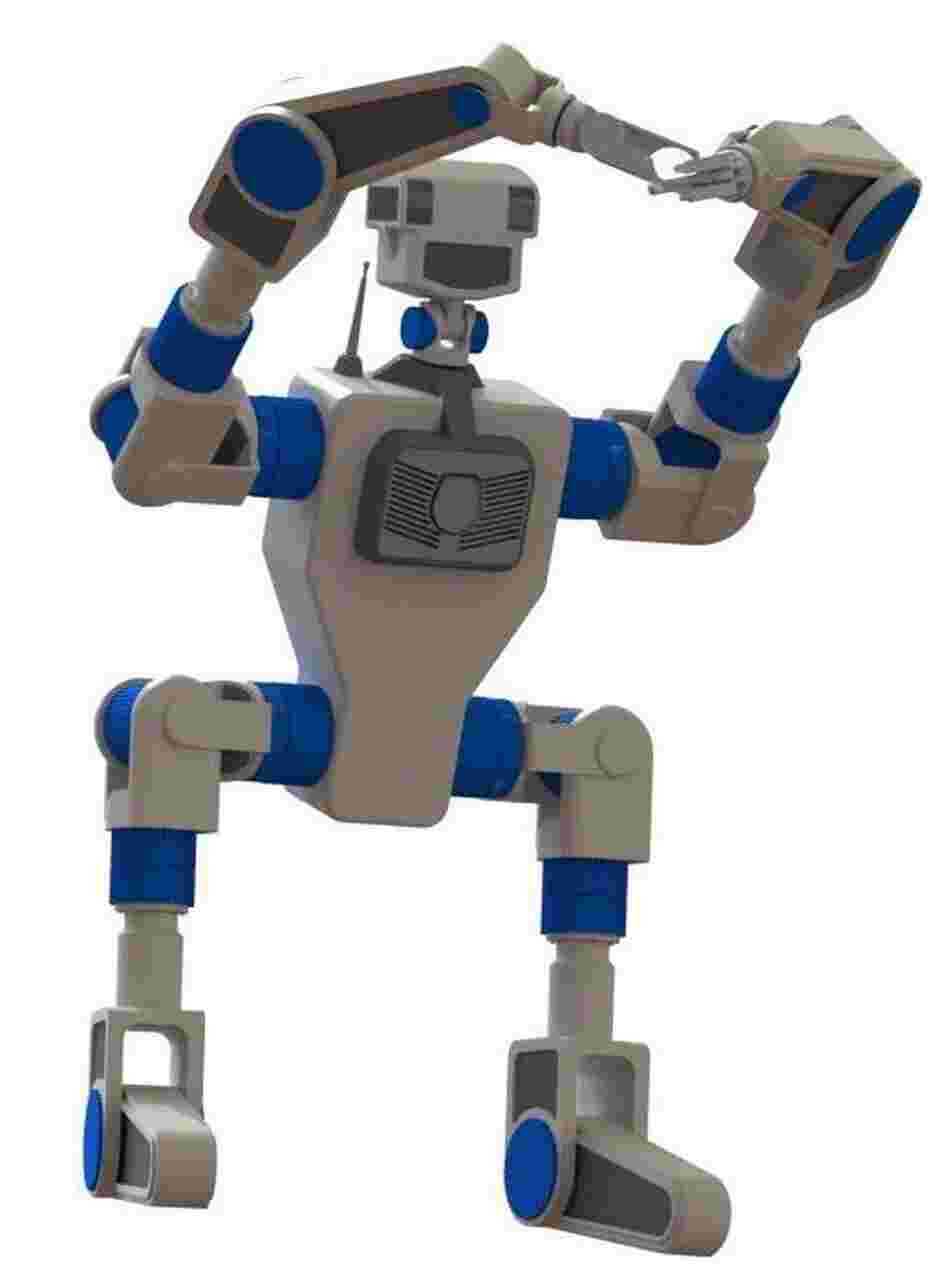 An unnamed robot that the Carnegie Mellon National Robotics Engineering Center plans to build for the DARPA Robotics Challenge.