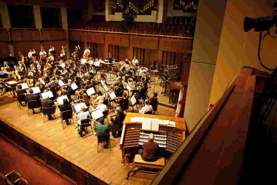 A concert hall organ has to have the right balance — powerful enough to be heard over the orchestra and chorus, but blending in like any another instrument.