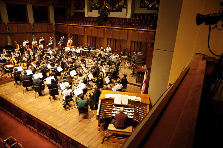 A concert hall organ has to have the right balance — powerful enough to be heard over the orchestra and chorus, but blending in like any another instrument.