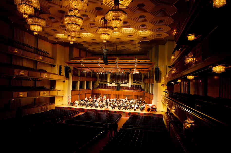 The new organ was tested with the orchestra on Oct. 18.