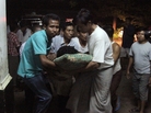 An injured Rakhine Buddhist is taken to the hospital following violence in Rakhine state, Myanmar. An injured Rakhine Buddhist is taken to the hospital following violence in Rakhine state, Myanmar.