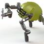 The "RoboSimian" from NASA's Jet Propulsion Laboratory has the advantage of being able to grasp things with all four limbs, like a chimp. It will compete in the DARPA Robotics Challenge. The "RoboSimian" from NASA's Jet Propulsion Laboratory has the advantage of being able to grasp things with all four limbs, like a chimp. It will compete in the DARPA Robotics Challenge.