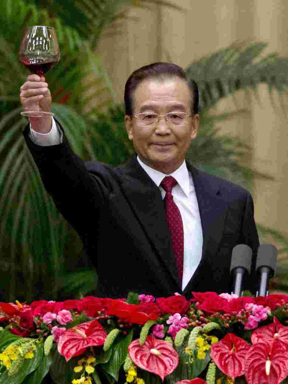 Chinese premier Wen Jiabao.