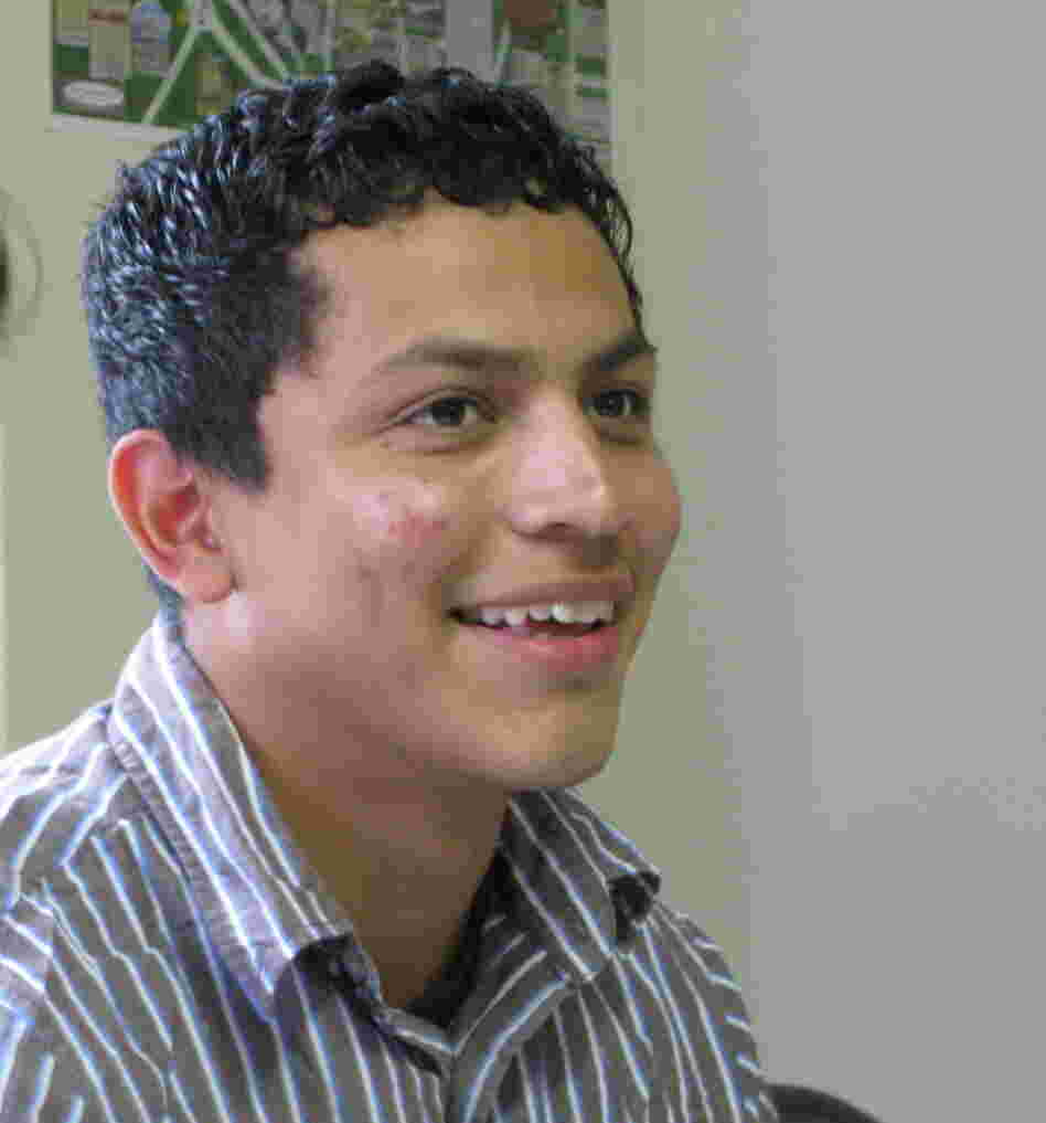 Yovany Diaz, a student at Freedom U, is applying for deferred status, though that won't afford him in-state tuition at Georgia universities.