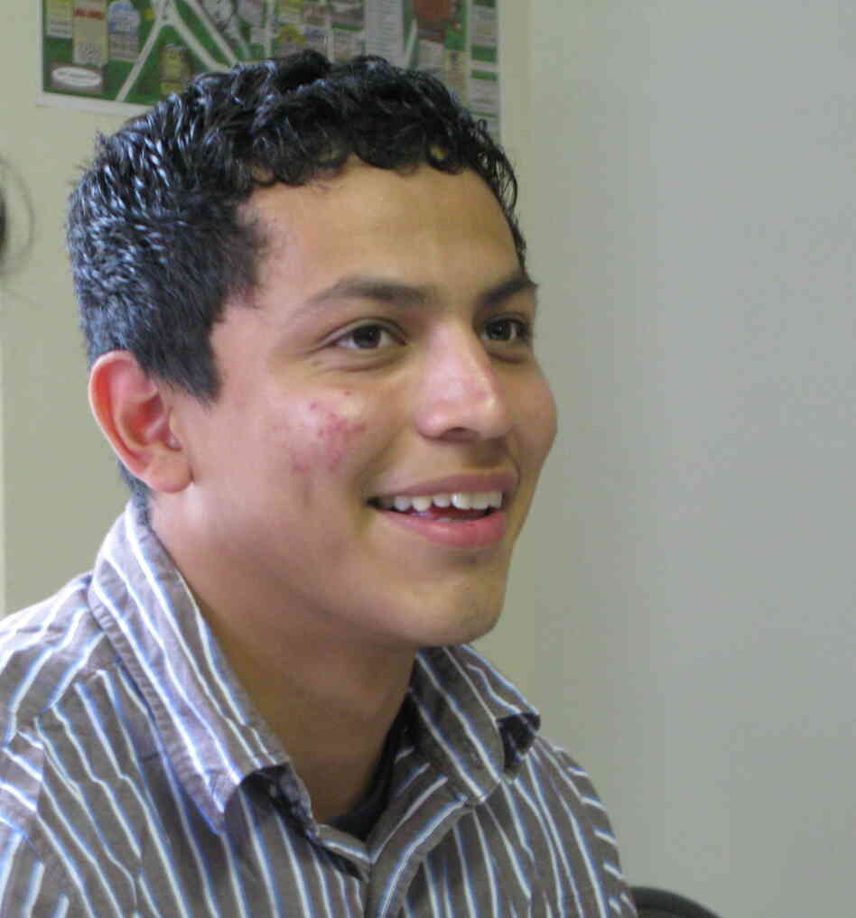 Yovany Diaz, a student at Freedom U, is applying for deferred status, though that won't afford him in-state tuition at Georgia universities.