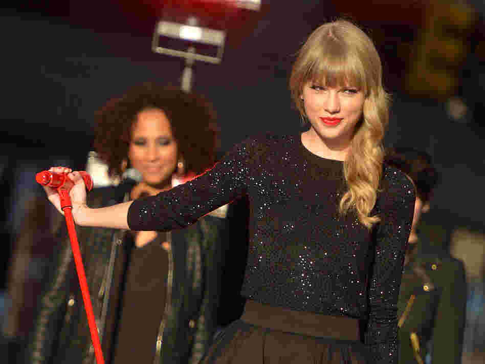 Taylor Swift performs on Good Morning America earlier this week. Her fourth album, Red, was released Monday.