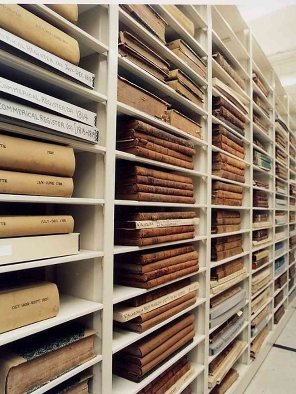 Antiquarian Hall has over 25 miles of shelves housing materials published from 1640 to 1876.