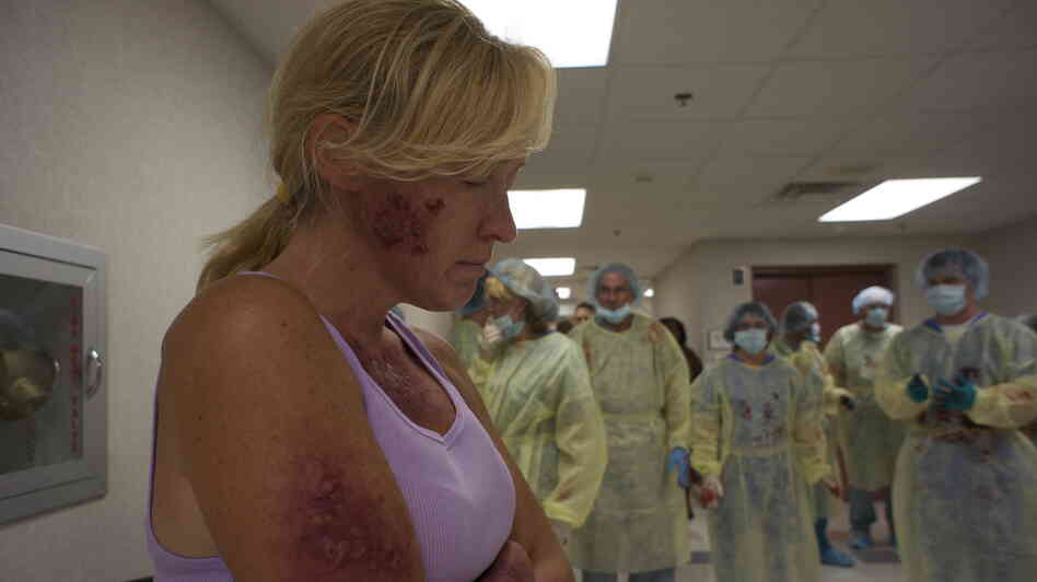 The film's mockumentary approach helps it hit closer to home. Jane McNeill plays one of many victims "caught on camera." The film's mockumentary approach helps it hit closer to home. Jane McNeill plays one of many victims "caught on camera."