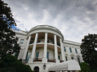 Storm clouds over the White House in Washington, D.C. Storm clouds over the White House in Washington, D.C.
