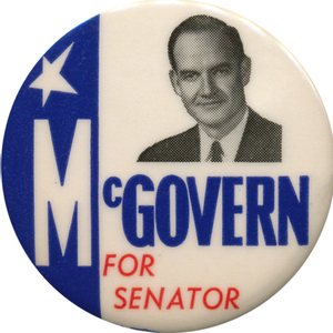 McGovern was elected to the House in 1956, the Senate in 1962, and was the Dem prez nominee in 1972.