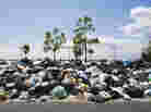 In May 2011, uncollected rubbish piled up in Naples, Italy. Sweden hopes Italy might be willing to export the problem.