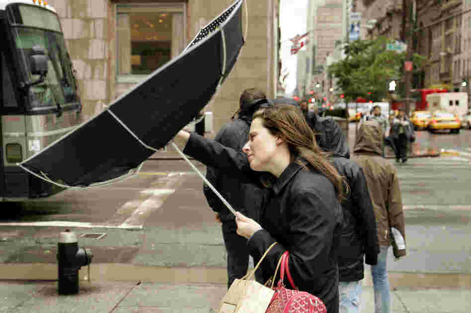 Hurricane Wilma takes on New York City, 2005.