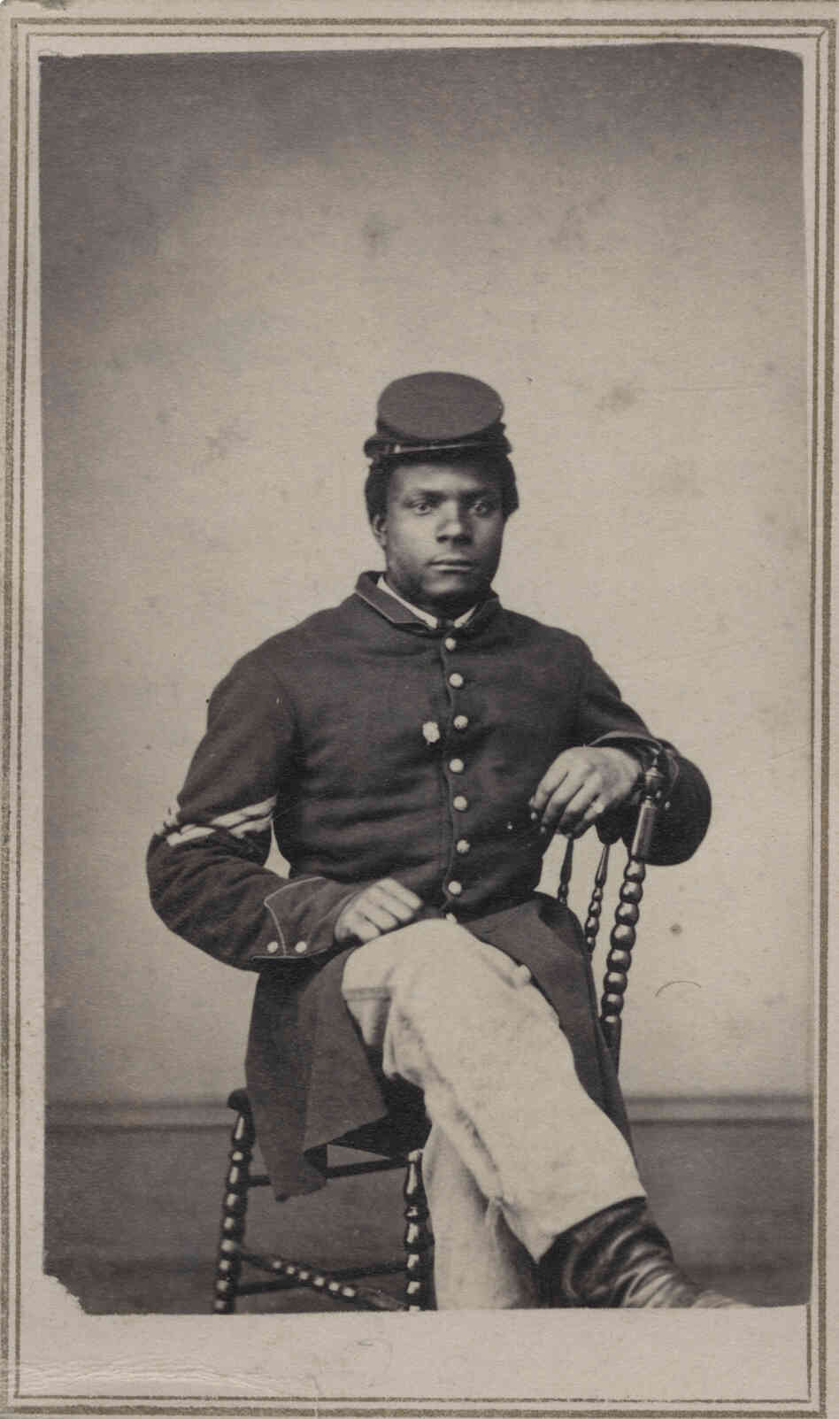 Sgt. Kendrick Allen was born a slave in Anderson County, Ky., and joined the Army at age 19, enlisting in the 108th U.S. Colored Infantry. Sgt. Kendrick Allen was born a slave in Anderson County, Ky., and joined the Army at age 19, enlisting in the 108th U.S. Colored Infantry.