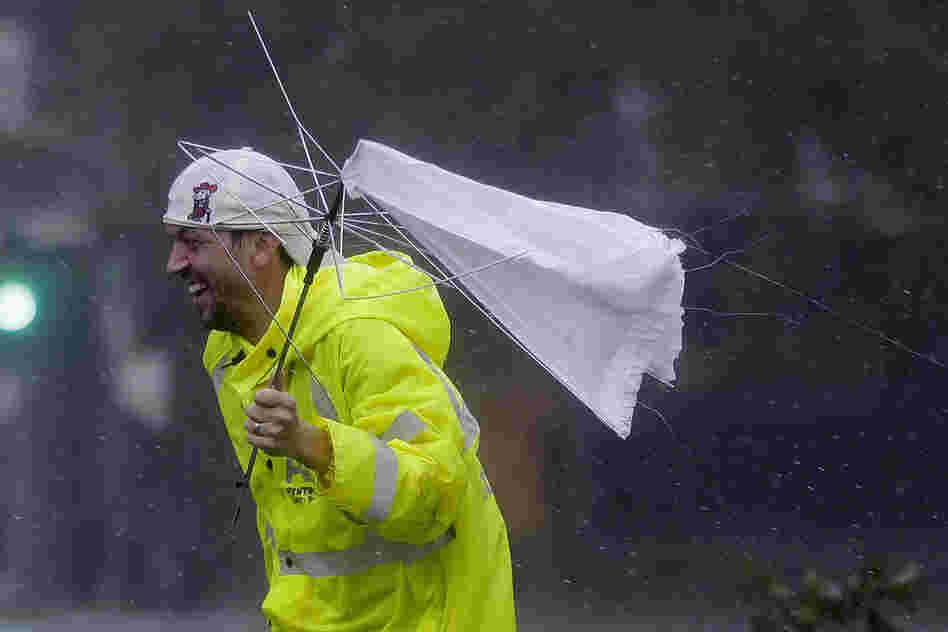 Hurricane Isaac wins in New Orleans, 2012.