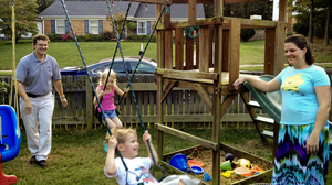 Shannon and Lee Dingle say help from family and their strong faith have helped them stay on financially sound ground.