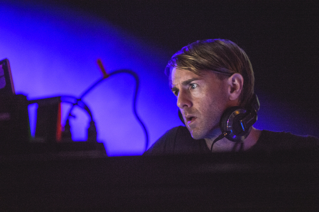 Richie Hawtin performs at Moogfest in Asheville, N.C. on Friday, October 26. Hawtin's  CNTRL: Beyond EDM tour with Loco Dice is scheduled to launch this week.