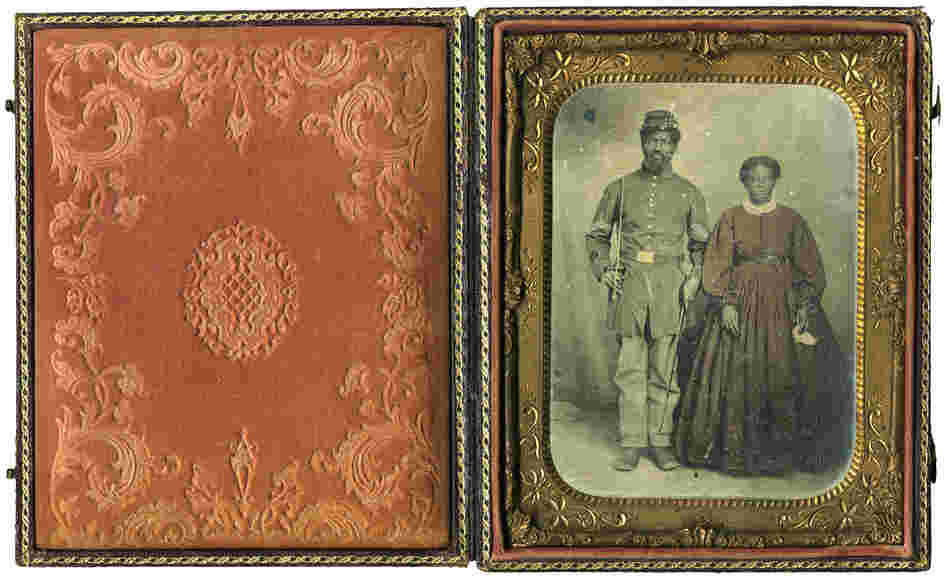 Jeremiah Saunders was born into slavery, but when his master died, he joined the Union army and was eventually promoted to corporal. Jeremiah Saunders was born into slavery, but when his master died, he joined the Union army and was eventually promoted to corporal.