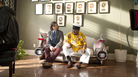 DJ Davis (Steve Zahn) gains an audience with Fats Domino and his many gold records. DJ Davis (Steve Zahn) gains an audience with Fats Domino and his many gold records.