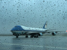 Air Force One arrives at Andrews Air Force Base in Maryland on Monday. President Obama returned from campaigning to monitor the storm. Air Force One arrives at Andrews Air Force Base in Maryland on Monday. President Obama returned from campaigning to monitor the storm.