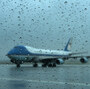Air Force One arrives at Andrews Air Force Base in Maryland on Monday. President Obama returned from campaigning to monitor the storm. Air Force One arrives at Andrews Air Force Base in Maryland on Monday. President Obama returned from campaigning to monitor the storm.