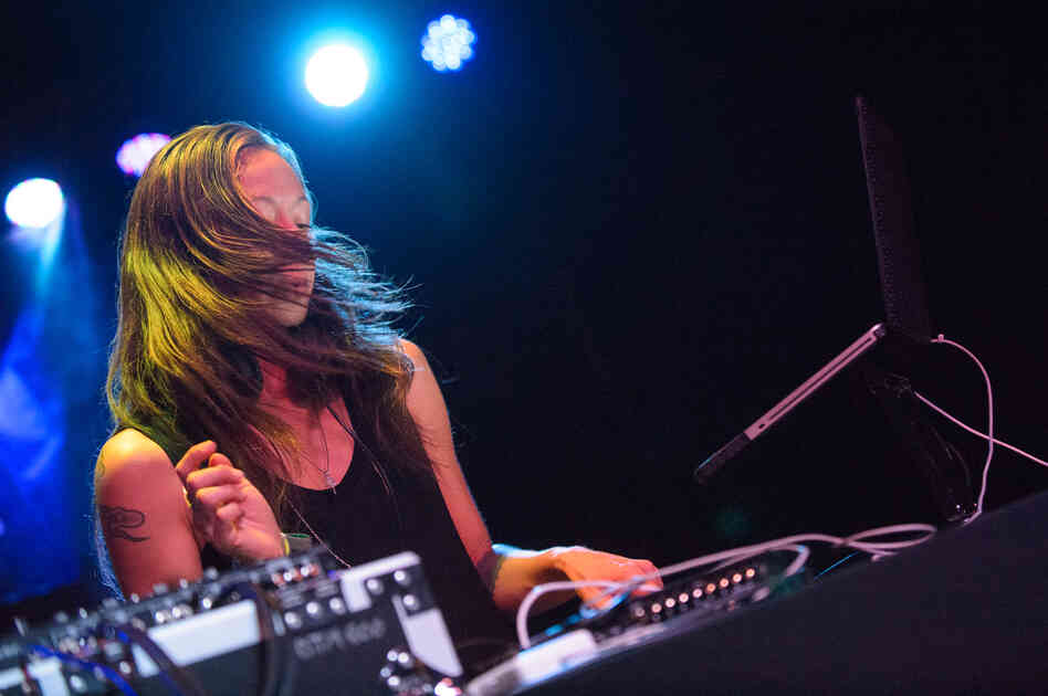 Ana Sia performs at Moogfest 2012. Ana Sia performs at Moogfest 2012.