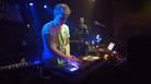 Disclosure performs live at Moogfest 2012. Disclosure performs live at Moogfest 2012.