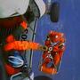 A screen grab from video of the Coast Guard's rescue operation that saved 14 sailors from the HMS Bounty on Monday.