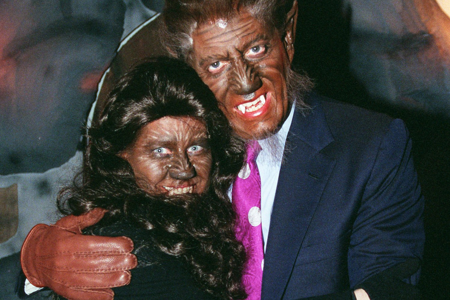 The Gores clearly hated Halloween. (At their residence in 1997.)