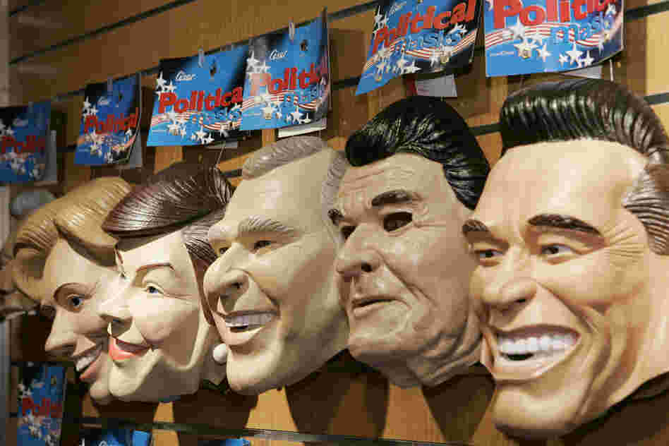 The good thing is: If you're not a politician, you can be one for Halloween! That's scary, right?