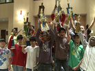 The pint-sized pros of I.S. 318 are kings of the chess board (and have the trophies to prove it). The pint-sized pros of I.S. 318 are kings of the chess board (and have the trophies to prove it).