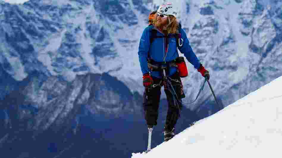 Chad Juke takes in the surroundings of the Himalayas in High Ground.