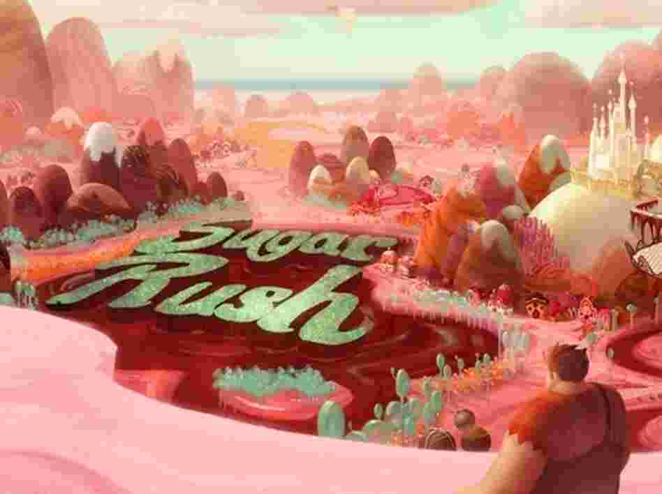 Wreck-It Ralph succeeds in part by building carefully conceived, elaborately detailed video game worlds. Wreck-It Ralph succeeds in part by building carefully conceived, elaborately detailed video game worlds.