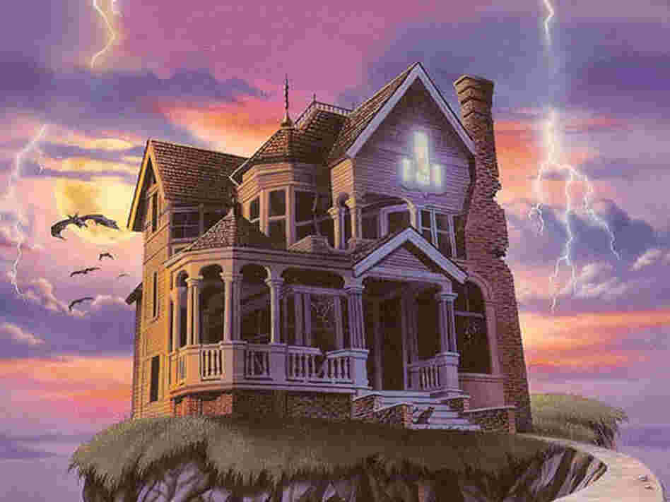 The Stauf mansion, as featured in the updated version of The 7th Guest.