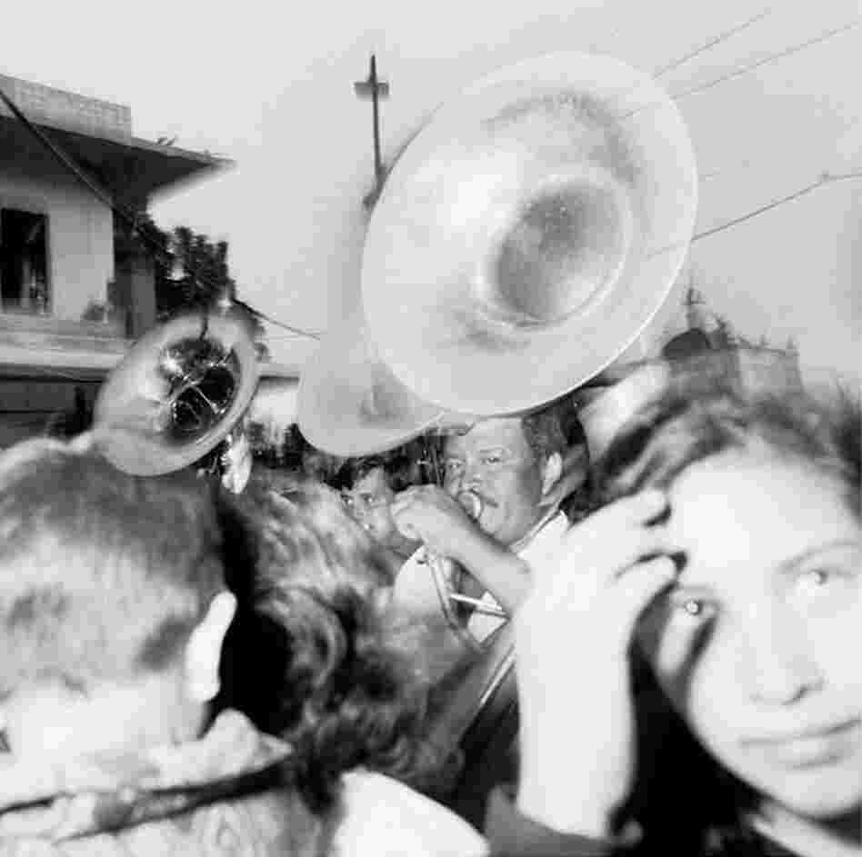 Comparsas street theater of parades, dance and performance, Etla, Oaxaca