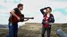 Allen Stone, right, accompanied by Trevor Larkin perform for a Field Recordings video backstage at Sasquatch! Music Fest Allen Stone, right, accompanied by Trevor Larkin perform for a Field Recordings video backstage at Sasquatch! Music Fest